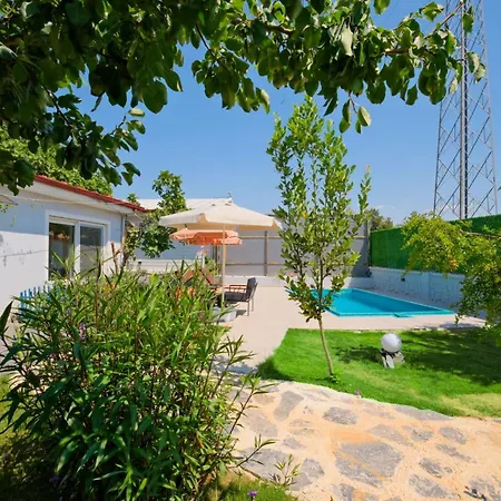 Aloanda House With Swimming Pool 费特希耶